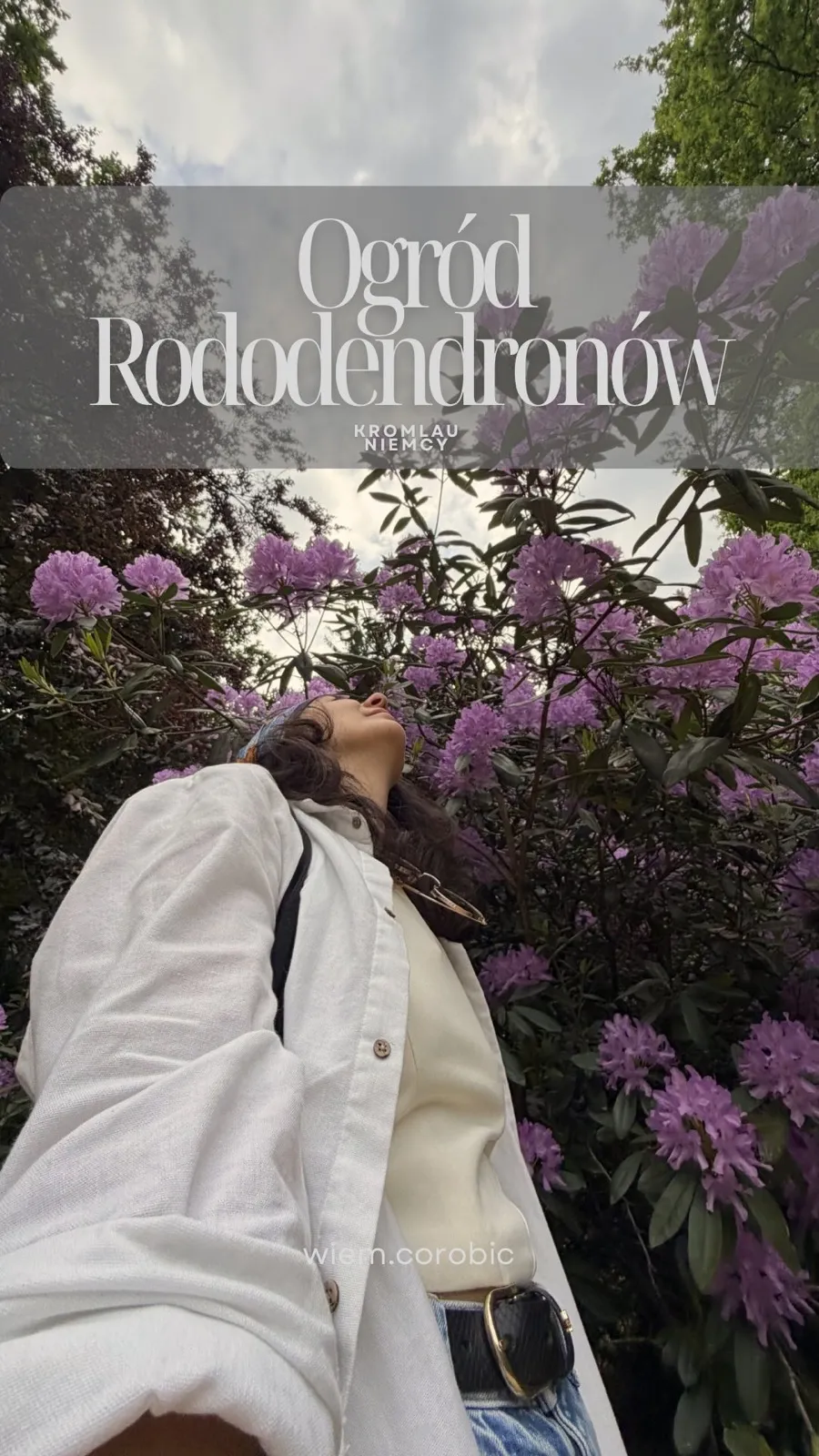 Kromlau — park rododendronów tuż za granicą
