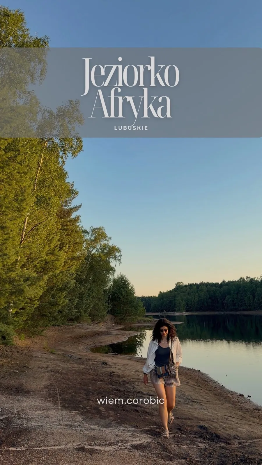 Jeziorko Afryka — kolorowe jezioro na dawnej kopalni